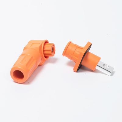 China Fire Resistance Competitive Price 500a 200a Power Plug Battery Energy Storage Wire Terminal Connector for sale