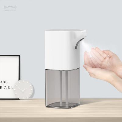 China Foam Automatic Soap Dispenser Touchless Alcohol Hand Sanitizer Dispenser, Infrared Induction Stand Alcohol Spray Dispenser With Sensor for sale