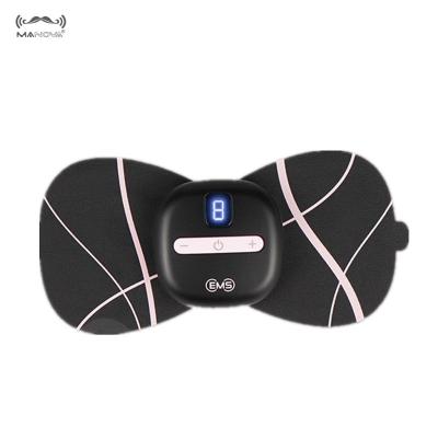 China 2020 Micro Current New Arrivals OEM Body Mini Travel Smart Portable Arm Pulse Relaxation Vibrating EMS Neck Massager Correction for sale