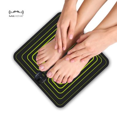 China Wireless Foot Muscle Stimulator ABS Bodybuilding EMS Fitness Machines Body Shaper Foot Muscle Training Machine for sale