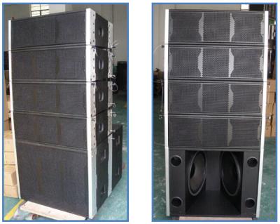 China Affordable DSP-controlled Active Line Array Speakers Black / White Color for sale