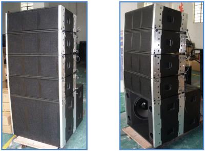 China 6.5 Inch Slim Built-in Amplified Line Array Audio 500w Self Powered Loudspeaker for sale