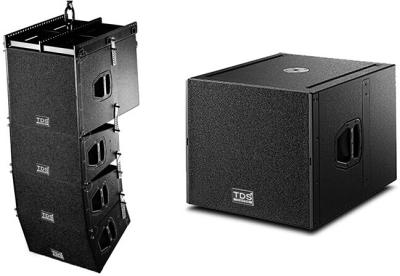 China Wooden Cabinet Professional Theater Subwoofer Smooth Sound Flying Line Array for sale