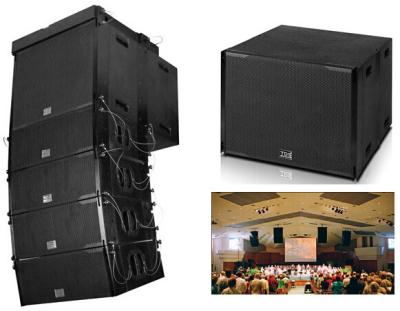 China 130 DB 1200 Watt Church Sound Systems Flying Subwoofer Single 18 Inch for sale