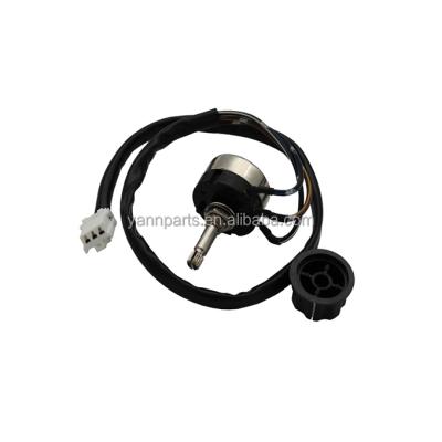 China Excavator Accelerator Dial Knob Throttle Control Rotary Switch for SH120 SH200 SH210 SH240 SH200A1 SH200A2 Excavator for sale