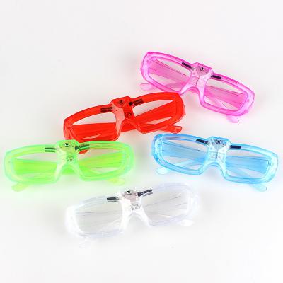 China Beautiful Colorful Flash l Partyshades Neon Glowing Neon Outdoor Events LED Glass Club Cold Light Flashing Glasses Light Up Toys for sale