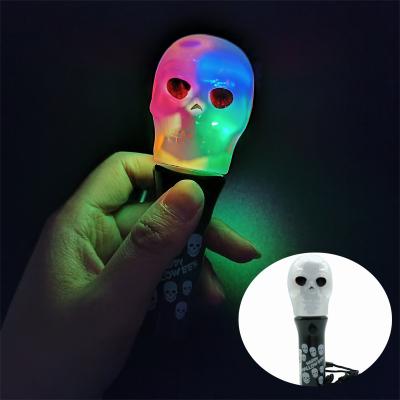 China Beautiful Halloween LED Rotating Glow Stick Colorful High Quality ABS and PS Material with Party Decor for sale