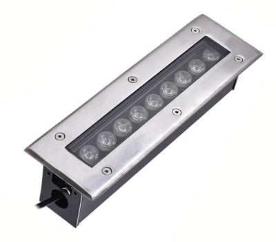 China High quality LANDSCAPE 6w 9w12w 15w buried decorative RGB LED buried lights for yard path square road for sale