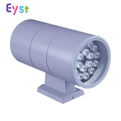 China Modern outdoor lighting fixtures china factory wholesale ip67 12w led rgb wall lamp for modern hallway wall decoration for sale