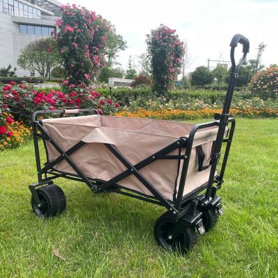 China Durable Outdoor Beach Picnic 600D Oxford Folding Camping Garden Cart for sale