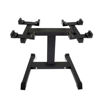 China Low Price Eco - Friendly Professional Made Black Unisex Dumbbell Rack Portable Dumbbell Rack for sale