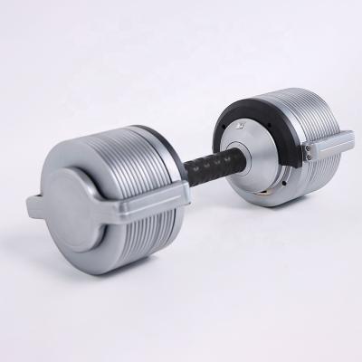 China Barbell Training New Style 71LB Safety Bodybuilding Quick Lock Variable Weights Dumbbell Set for sale