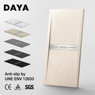 China Eco-Friendly Modern Shower Base Compound Shower Pan Restraint Shower Tray Door for sale