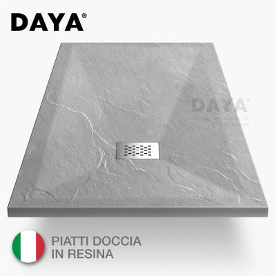 China Extra-thin Modern Slate Base Stone Easy Clean Shower Box Optimal Choice Shower Tray for sale