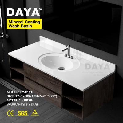 China DAYA Wash Basin Designs Countertop Bathroom Sink Bathroom Sink Bowl Easy Clean Sink for sale