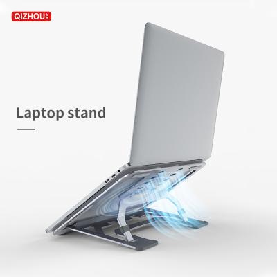 China Adjustable Laptop Stand Laptop Stand, Foldable Aluminum Ergonomic Portable Laptop Stand Laptop Desk Stand for sale