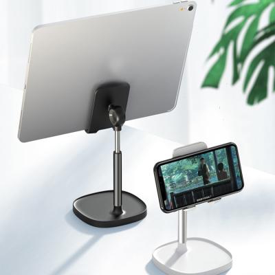 China Mobile Phone Adjustable Desktop Stand Adjustable Height 360 Degree Rotating Tablet Stand for sale