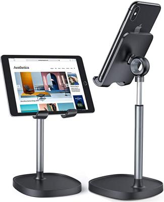 China OEM Adjustable Mobile Phone Stand, Universal Aluminum Mobile Phone Stand Metal Tablet Holder Desk Stand for sale