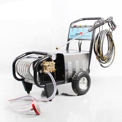 China Hotels 7.5 KW 3 Phase Motor 220V 380V 250 Bar 3600 PSI Electric Car High Pressure Washer for sale