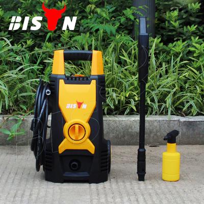 China BISON(CHINA) BS-1508A 60Bar 870PSI Critical Cleaning Portable Electric High Pressure Washer/Residue Free Manual Start for sale