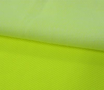 China Heat-Insulation With High Quality Wicking For T/Polo Shirt EN20471 Polyester Cotton Pique Fabric Bamboo Fiber Knit Jersey Fabric 100% Polyester for sale