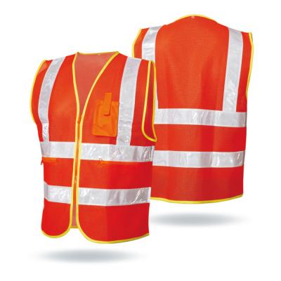 China NEW 2023 Mesh High Visibility Gently Reflective Safety Vest for sale