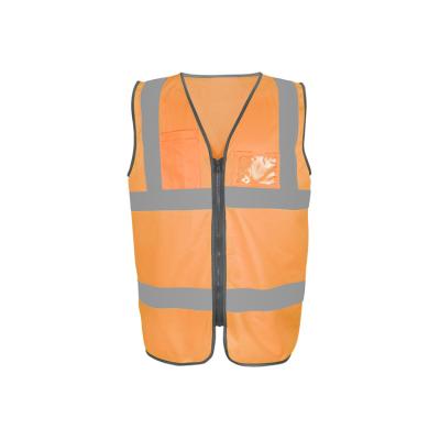 China Soft rescue reflective vest with reflective markings and multifunctional pockets for sale