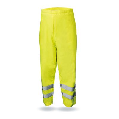 China Water Proof EN20471 High Visibility Customize 300D Safety PU Coated To Keep Warm Oxford Rain Coat Pants for sale