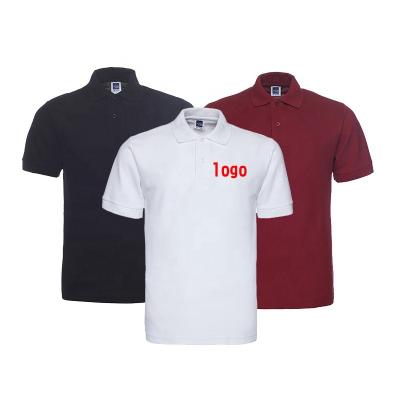 China Anti-wrinkle unisex 100% cotton men's golf polo shirts polo shirts polo shirt custom embroiderylogo for sale