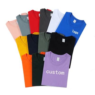 China Anti-Wrinkle Manufacturer T-shirt Wholesale Fashion Cotton Shorts Breathable Unisex Sleeve for sale