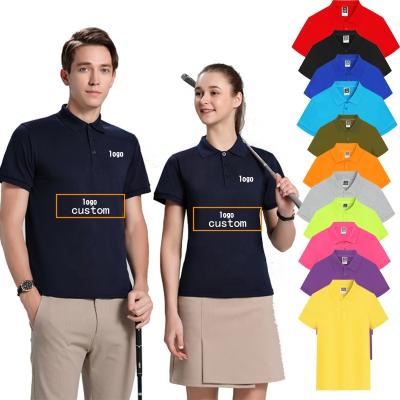 China 2022 Competitive Price Anti-wrinkle Customized Logo Golf Polo T-shirt Mens Stylish Polo Summer Lapel Collar Polo Shirt Quick Drying cottoShirt for sale