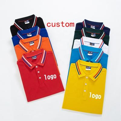 China Men's Quick-Drying Short Sleeve Polo Shirt Lapel T-shirt Men's Business Casual Wear Anti-Wrinkle Polo Shirt for sale