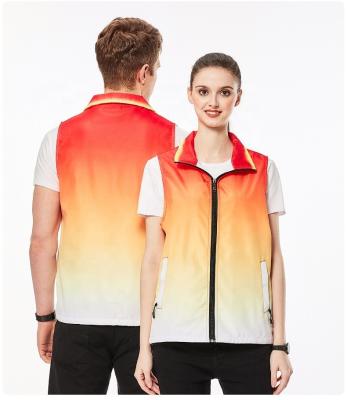 China Wholesale Custom Cheap Anti-wrinkle Mens Labor Vest Sleeveless Vest Print Logo for sale