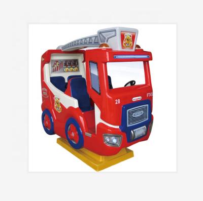 China Theme Park / Mall Fire Truck - Coin Operated Swing Kiddie Rides, Kid Ride Machine, Kids Games for sale