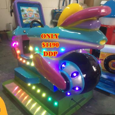 China Latest design good quality metal super coin operated Moto kiddie rides on sale for sale