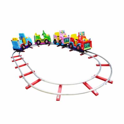 China Engineering Train Kids Ride On Railway, Kids Games Train, Amusement Park Rides Electric Train For Sale RS-EL1915 for sale