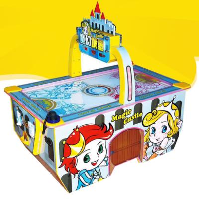 China Mickey 3 person air hockey table, air hockey table, playing machines for kids bubble hockey table RM-EL2503 for sale