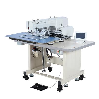 China Full Automatic Leather Products Brothers Type Computer Programmable Pattern Sewing Machine For Handbags for sale