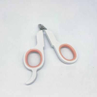 China Elbow Pet Cat Dog Nail Cutter Stainless Steel Scissors Claw Nail Cutter Grooming Maker for sale