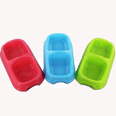 China Sustainable Plastic Multi-colors Design Dog Slow Bowls Feeders Pets Pet Food Feeding Bowl for sale