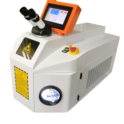 China 100W 200W Desktop Air Cooled Laser Welding Machine For Jewelry Gold Silver Copper for sale