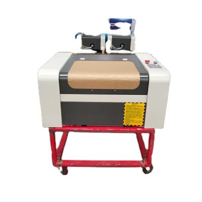 China MJ CUTTER 4040 new Ruida 40W 50W laser cutter for no material engraving and metal cutting and engraving machine CO2 laser cutting machine for sale