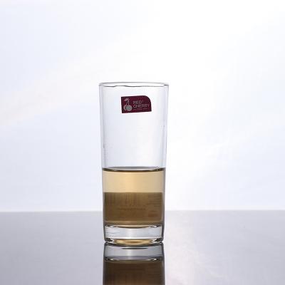 China CLASSIC High-Grade Transparent Glass Thickened Cup Home Glass Water Cup Set 6 Pcs Water Drinking Glasses for sale