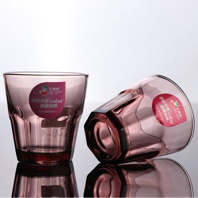 China 2023 Fashion Factory Wholesale Simple Wine Cup Sets Round Glass Tumbler Water Drinking Glasses For Home Or Bar for sale