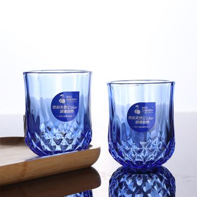 China Heavy Fashion Whiskey Tumbler Striped Ribbed Fluted Whiskey Tumbler New Product Fashion Beer Glass and Old Whiskey Glass for sale