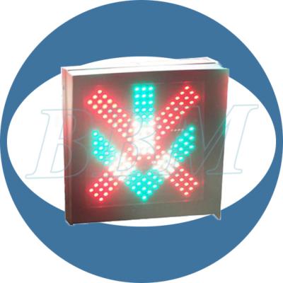 China Best Selling PC Vehicle Led Cross Arrow Sign for sale