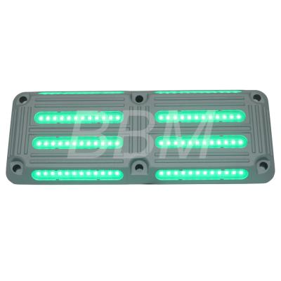 China 2020 Pavement Safety New Design LED Zebra Crossing Road Stud For Synchronized Traffic Lights for sale