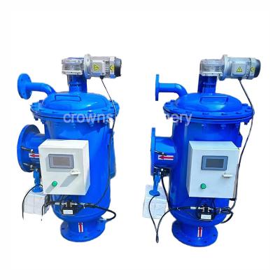 China Industrial water filter for cooling tower & irrigation auto backwash self cleaning Water Filter for sale