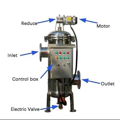 China Honey Filtering Machine Stainless Steel Filter Housing Automatic Self-Cleaning Filter for sale