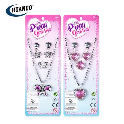 China Kids Makeup Sets Kids Princess Pretend Play Jewelry Toy Girl Girl Jewelry Dress Up Play Set Make Up Toy for sale